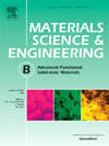 Materials Science And Engineering B-advanced Functional Solid-state Materials封面