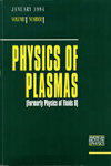 Physics Of Plasmas封面