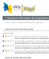 Quantum Information & Computation封面