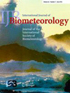 International Journal Of Biometeorology封面