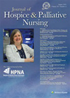 Journal Of Hospice & Palliative Nursing封面