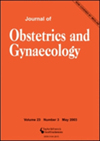 Journal Of Obstetrics And Gynaecology封面