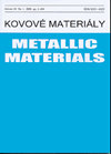 Kovove Materialy-metallic Materials封面