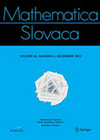 Mathematica Slovaca封面