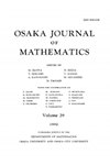 Osaka Journal Of Mathematics封面