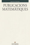 Publicacions Matematiques封面