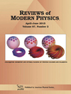 Reviews Of Modern Physics封面