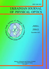 Ukrainian Journal Of Physical Optics封面