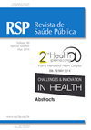 Revista De Saude Publica封面