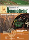 Journal Of Agromedicine封面